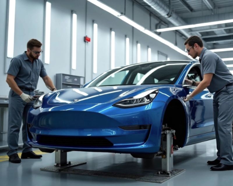 Tesla Onaylı Hasar Onarımı